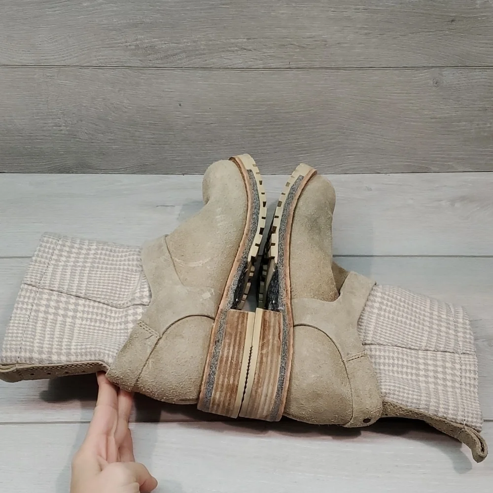 Woolrich Womens Baltimore Comfort Ankle Suede Booties shoes sz 7